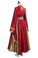 Thrones Cersei Lannister Red Luxury Dress Cosplay Costume