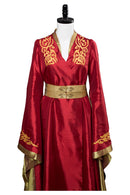 Thrones Cersei Lannister Red Luxury Dress Cosplay Costume