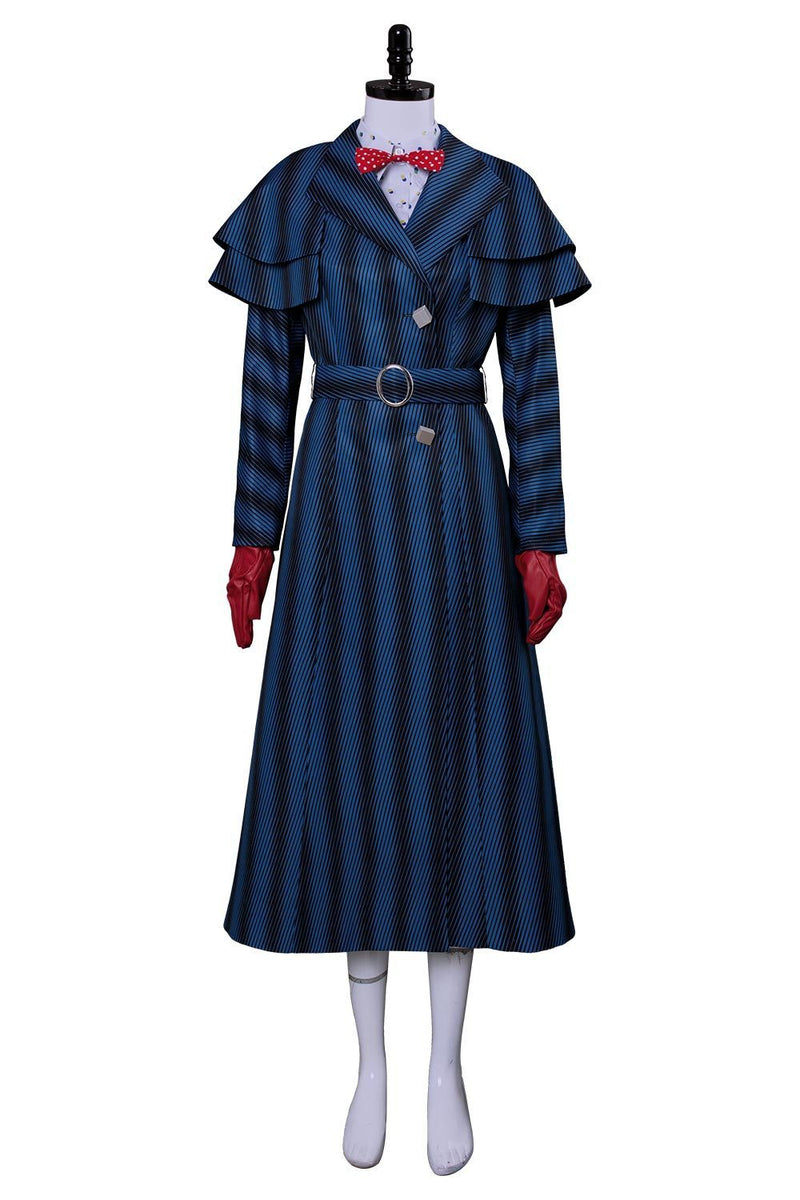 2018 Mary Poppins Returns Costume Mary Poppins Dress Hat For Adult