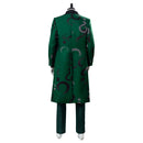 Gotham Season 5 The Riddler Cosplay Edward Nygma Uniform Green Cosplay Costume