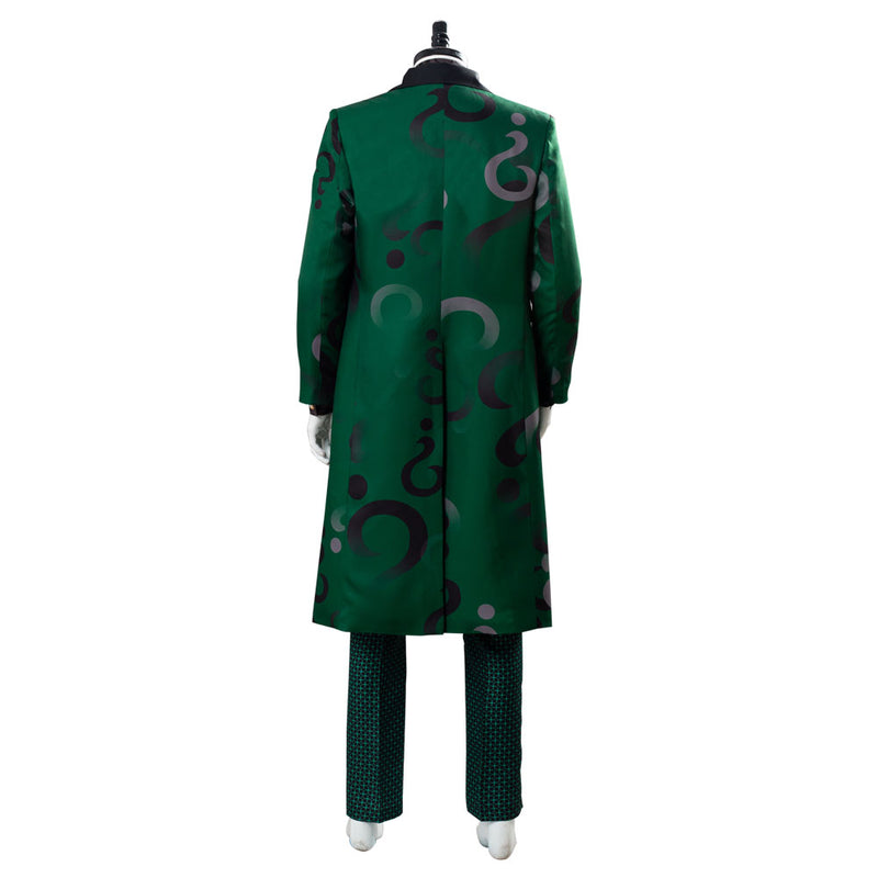 Gotham Season 5 The Riddler Cosplay Edward Nygma Uniform Green Cosplay Costume