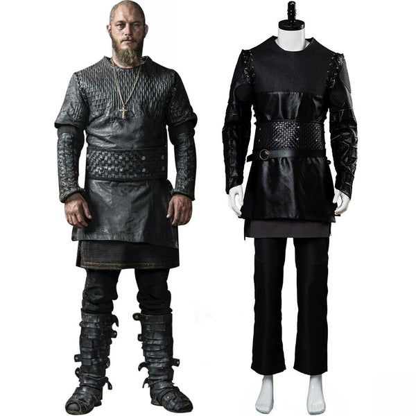 Vikings Ragnar Lothbrok Outfit Halloween Carnival Suit Cosplay Costume