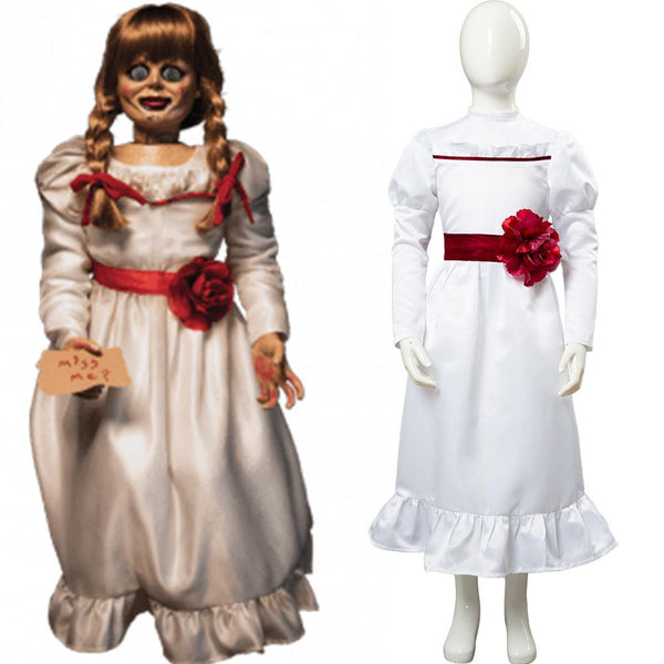 Annabelle Cosplay Costume for Kids Child