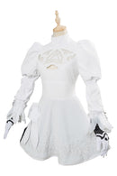 Soul Calibur 6 2B Outfit Cosplay Costume White Version