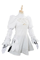 Soul Calibur 6 2B Outfit Cosplay Costume White Version