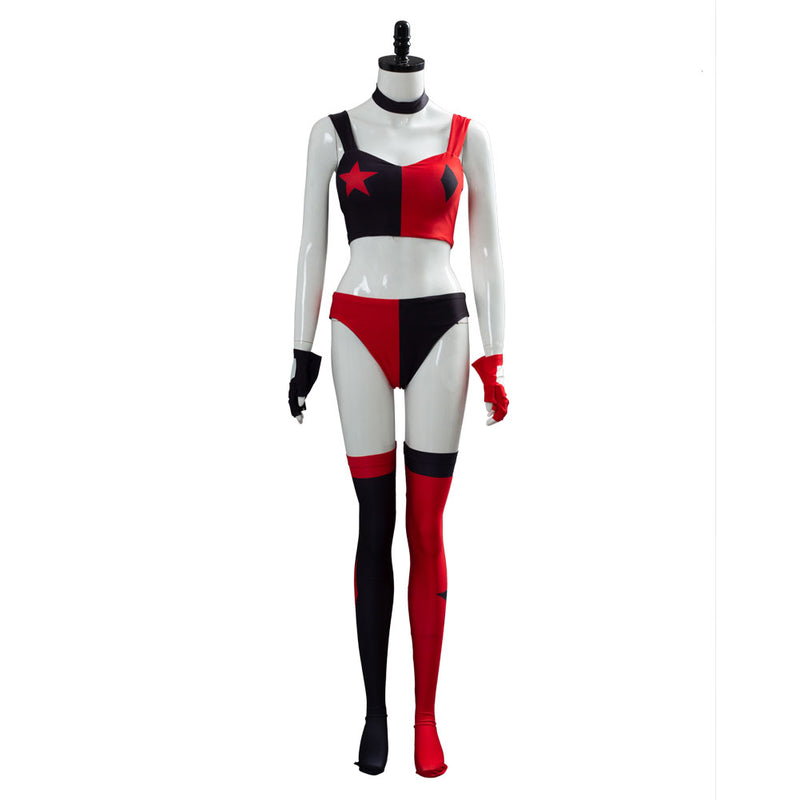 Harley Quinn 2019 Anime Outfit Halloween Carnival Suit Cosplay Costume