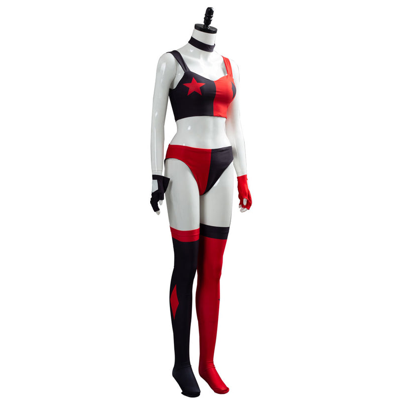 Harley Quinn 2019 Anime Outfit Halloween Carnival Suit Cosplay Costume