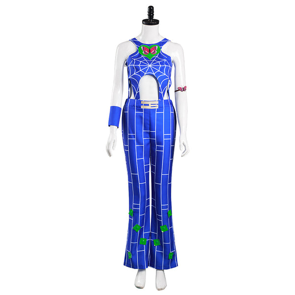 JoJo‘s Bizarre Adventure: Stone Ocean Jolyne Cujoh Pants Vest Outfits Halloween Carnival Suit Cosplay Costume