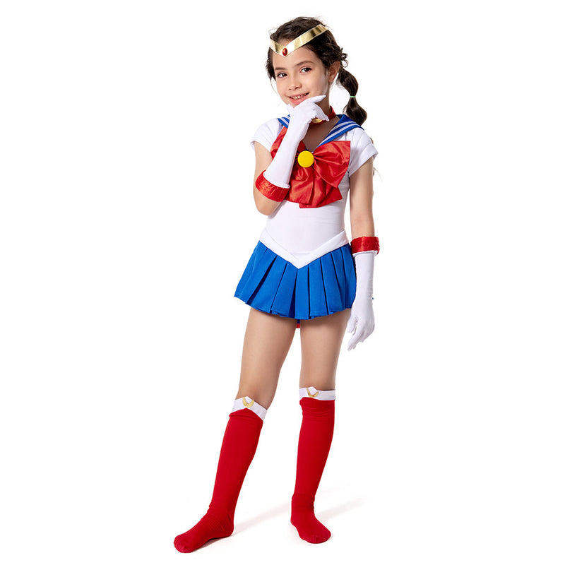 Sailor Moon Sailor Moon/Tsukino Usagi Kids Children Girls Dress Outfit