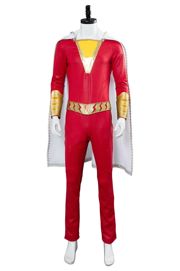 2019 Movie Shazam Billy Batson Outfit Cosplay Costume