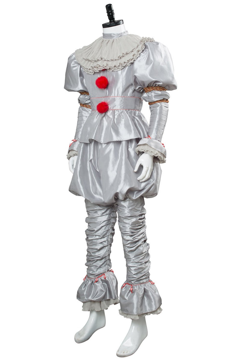 IT 2 Pennywise Clown Outfit Cosplay Costume Stephen King Adult Men Women