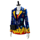 Birds of Prey Harley Quinn Coat Halloween Carnival Suit Cosplay Costume