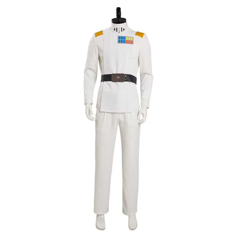 SW Rebels Grand Admiral Thrawn Cosplay Costume Outfits Halloween Carnival Suit