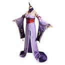 Genshin Impact Raiden Shogun Cosplay Costume Witch Dress Outfits Halloween Carnival Suit