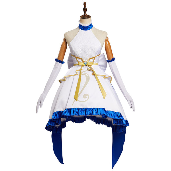 Genshin Impact Ganyu Lolita Dress Cosplay Costume Outfits