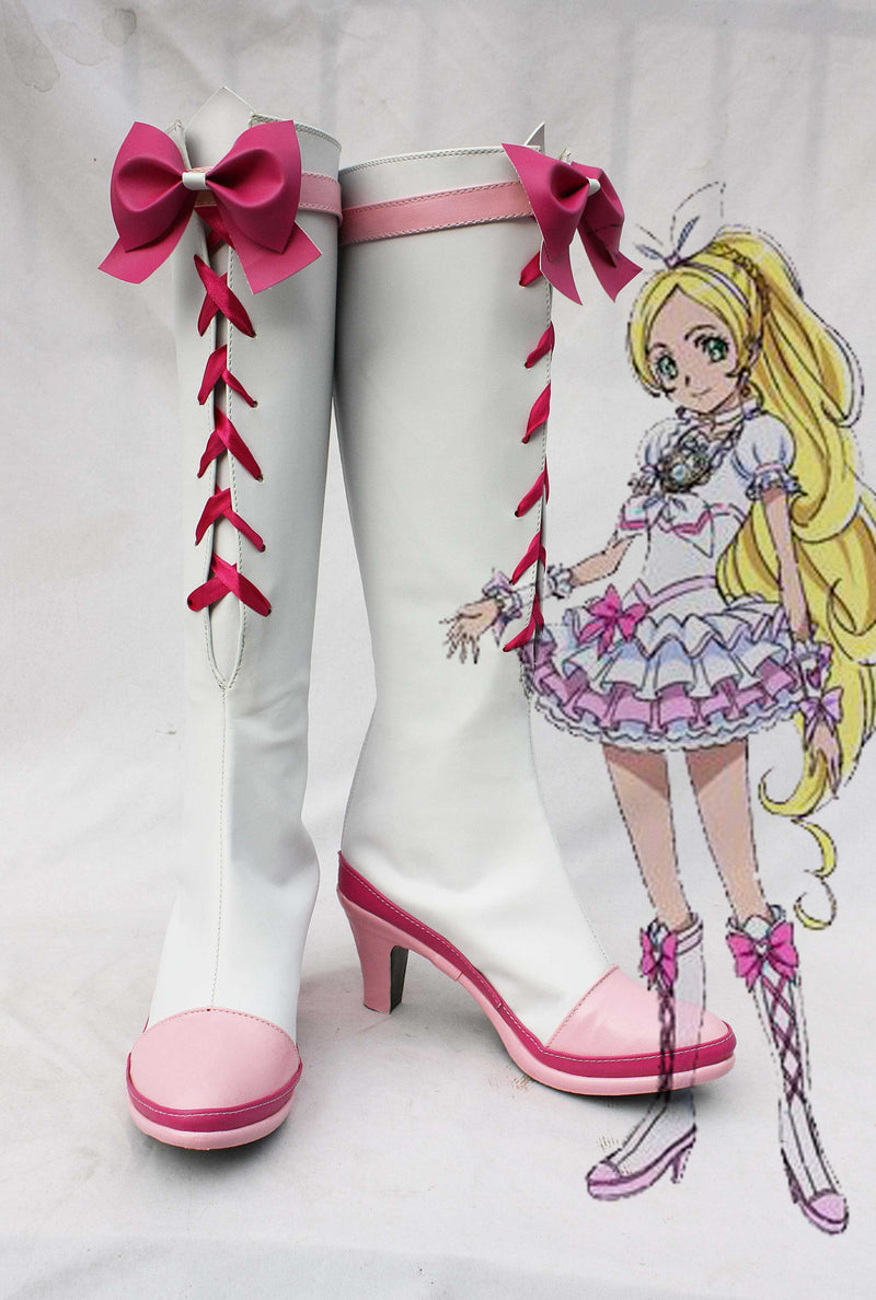 Smile Precure! Pretty Cure Minamino played Cosplay Boots Shoes