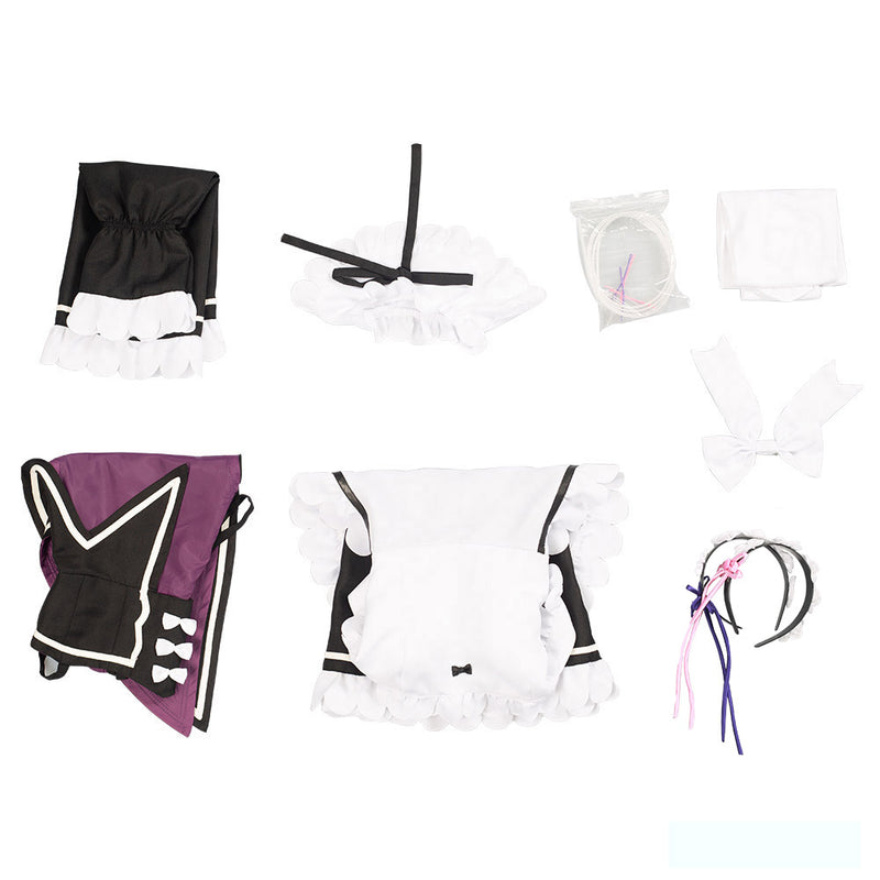 Cosplay Rem Outfit Cosplay Costume