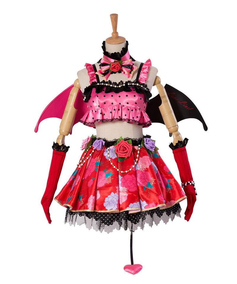 Love Live! New SR Hanayo Koizumi Little Devil Transformed Uniform Halloween Cosplay Costume