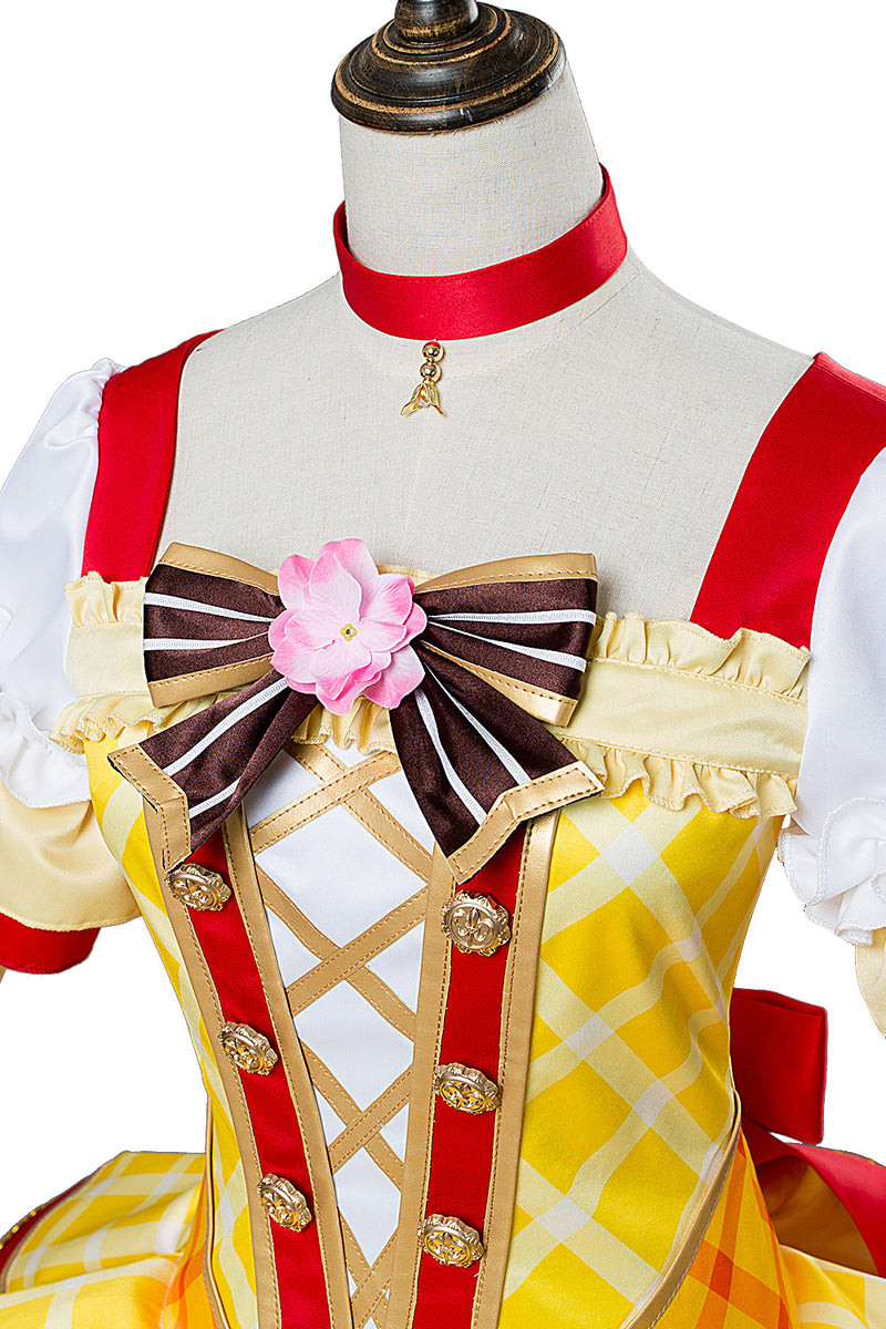 Love Live! Sunshine!! Rin Hoshizora Bouquet Uniform Cosplay Costume