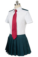 Ochako Uraraka Tsuyu Asui Summer Uniform Dress Cosplay Costume