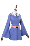 Little Witch Academia Kagari Atsuko Akko cosplay dress purple witch costume