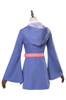 Little Witch Academia Kagari Atsuko Akko cosplay dress purple witch costume