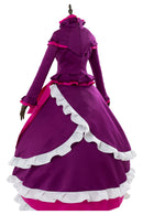 Shalltear Bloodfallen Women Purple Dress Cosplay Costume