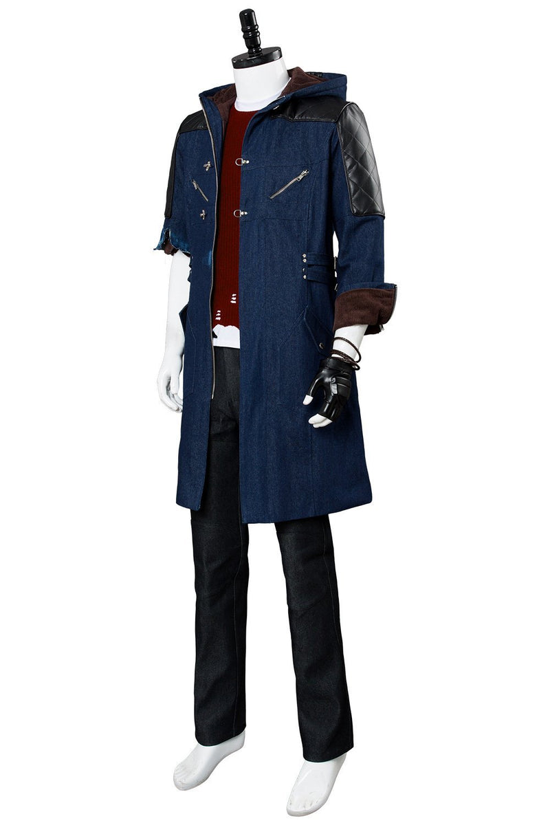 Video Game Devil May Cry 5 Nero Outfit Cosplay Costume New