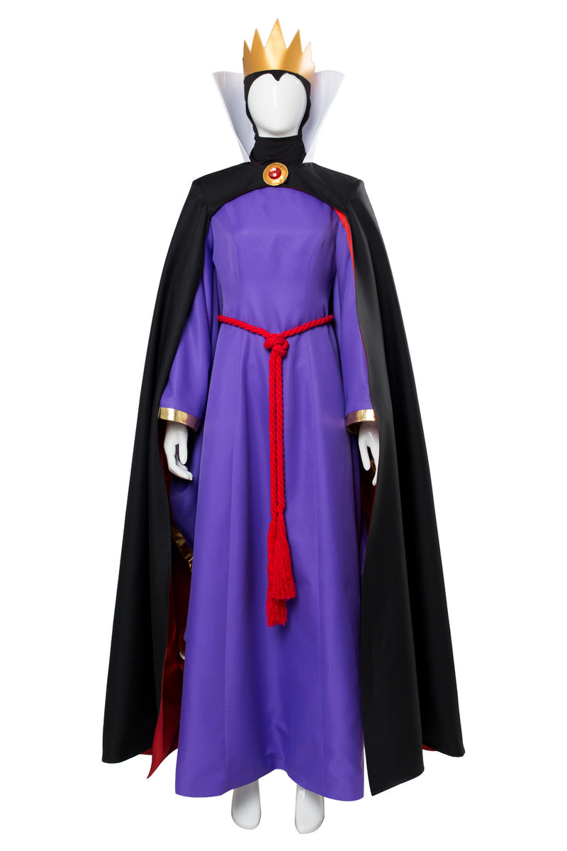 Snow White and the Seven Dwarfs Evil Queen Jumpsuit Halloween Carnival Suit Cosplay Costume