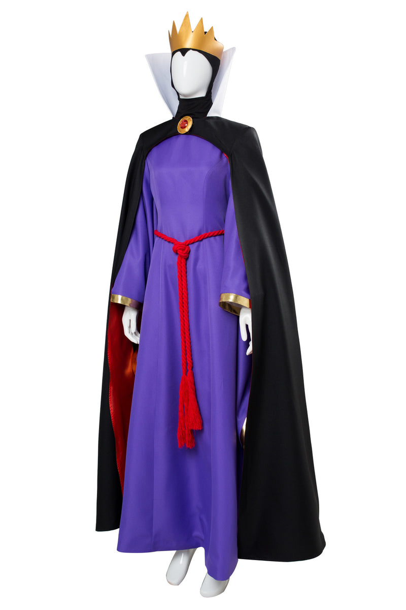 Snow White and the Seven Dwarfs Evil Queen Jumpsuit Halloween Carnival Suit Cosplay Costume