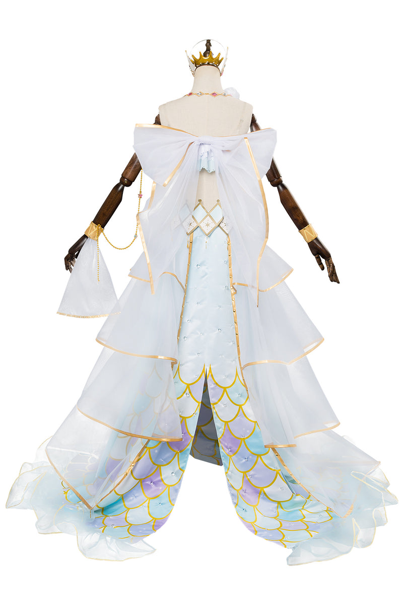 LoveLive Mermaid Festa Tsushima Yoshiko Cosplay Costume Awakening Dress