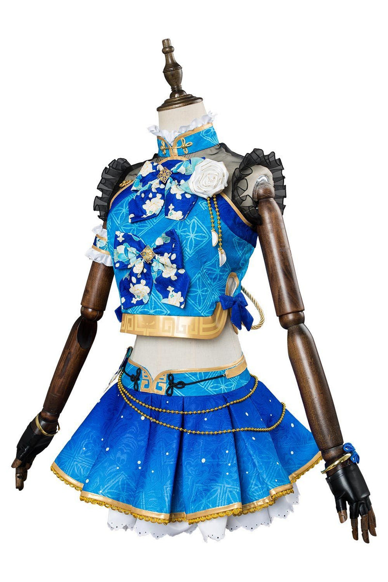 LoveLive Aqours China Dress Ver Watanabe You Cosplay Costume