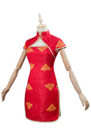 Fate Extella Link Nero Saber Cheongsam Red Dress Cosplay Costume