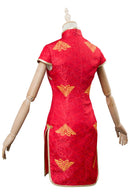 Fate Extella Link Nero Saber Cheongsam Red Dress Cosplay Costume
