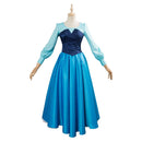Ariel Blue Dress Cosplay Costume