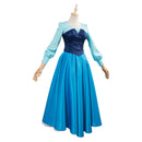 Ariel Blue Dress Cosplay Costume