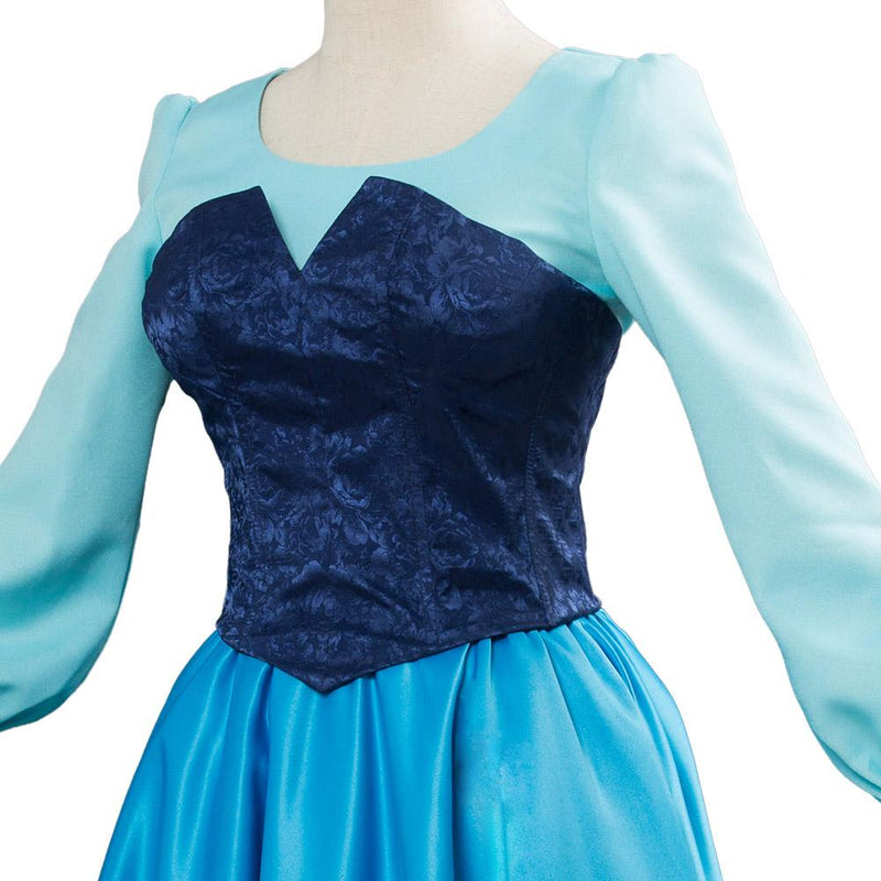 Ariel Blue Dress Cosplay Costume Ariel Blue Dress Cosplay Costume