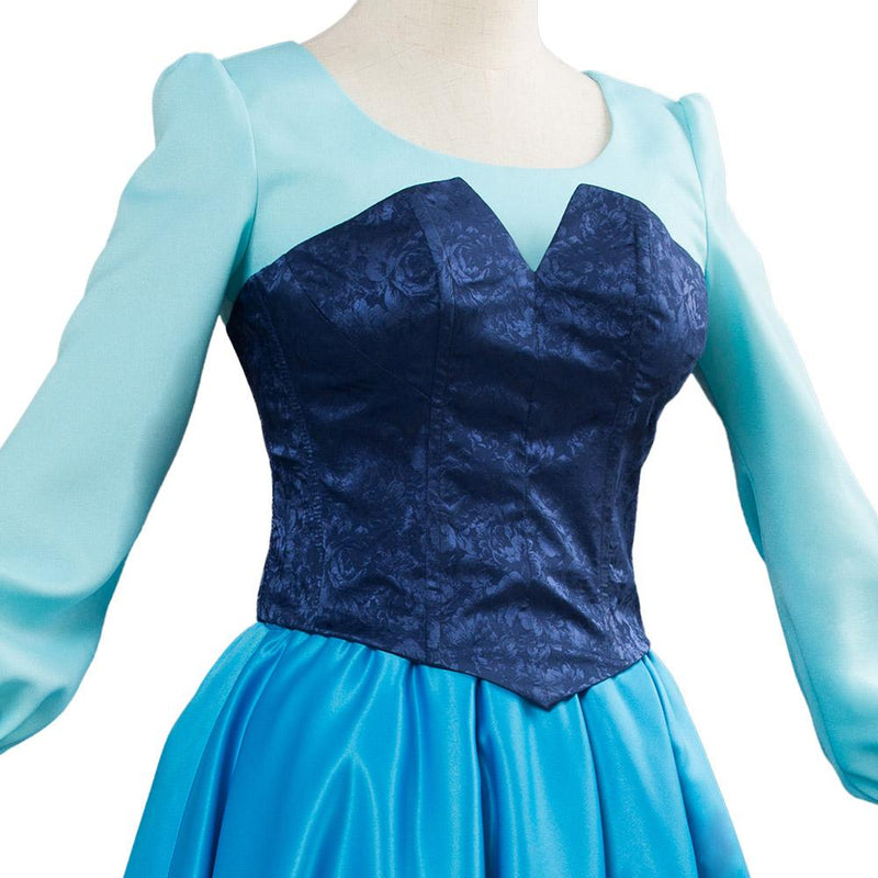 Ariel Blue Dress Cosplay Costume Ariel Blue Dress Cosplay Costume