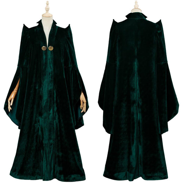 Harry Potter Minerva McGonagall Cosplay Costume