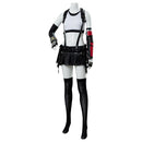 Tifa Lockhart Black And White Top Skirt Set Outfit Cosplay Costume