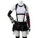 Tifa Lockhart Black And White Top Skirt Set Outfit Cosplay Costume