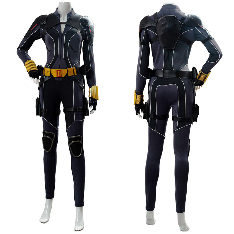 Black Widow Natasha Romanoff Jumpsuit Outfit Cosplay Costume