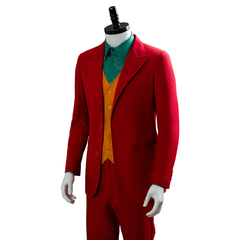 Joker Origin Romeo 2019 Film DC Joaquin Phoenix Arthur Fleck Outfit Uniform Cosplay Costume
