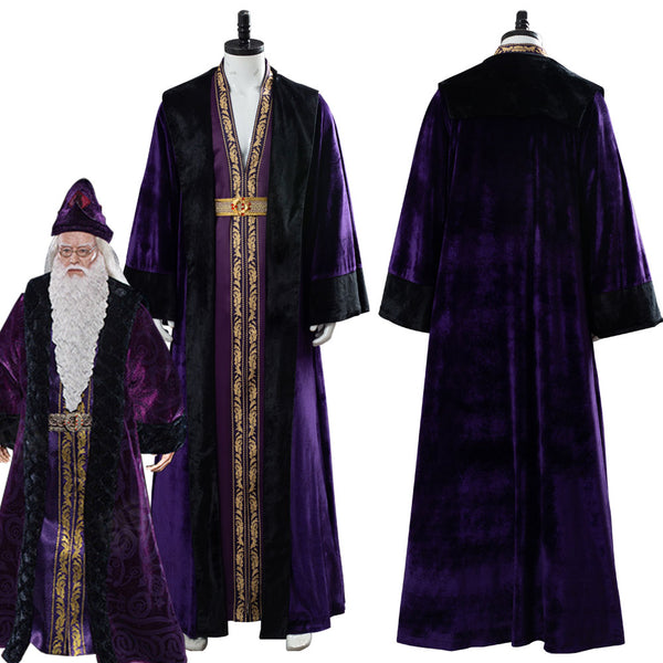 Harry Potter Albus Dumbledore Suit Cosplay Costume