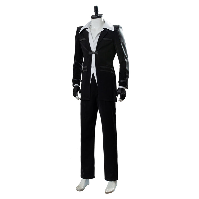 Final Fantasy 7 Remake Reno Coat Pants Outfit Halloween Carnival Suit Cosplay Costume