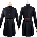 Women Black School Uniform Outfits Halloween Carnival Suit Cosplay Costume