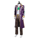 Purple Pants Coat Outfits For Adult Men Halloween Carnival Suit Cosplay Costume