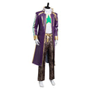 Purple Pants Coat Outfits For Adult Men Halloween Carnival Suit Cosplay Costume
