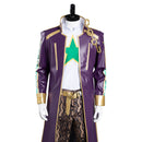 Purple Pants Coat Outfits For Adult Men Halloween Carnival Suit Cosplay Costume