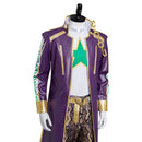 Purple Pants Coat Outfits For Adult Men Halloween Carnival Suit Cosplay Costume